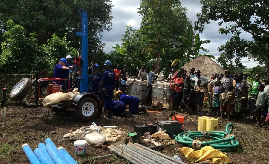 Bore Hole Installation in Rural Villages